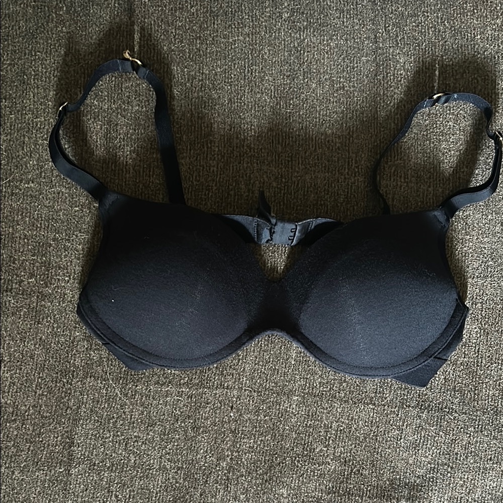 Lively Black T-Shirt Bra with Molded Cups